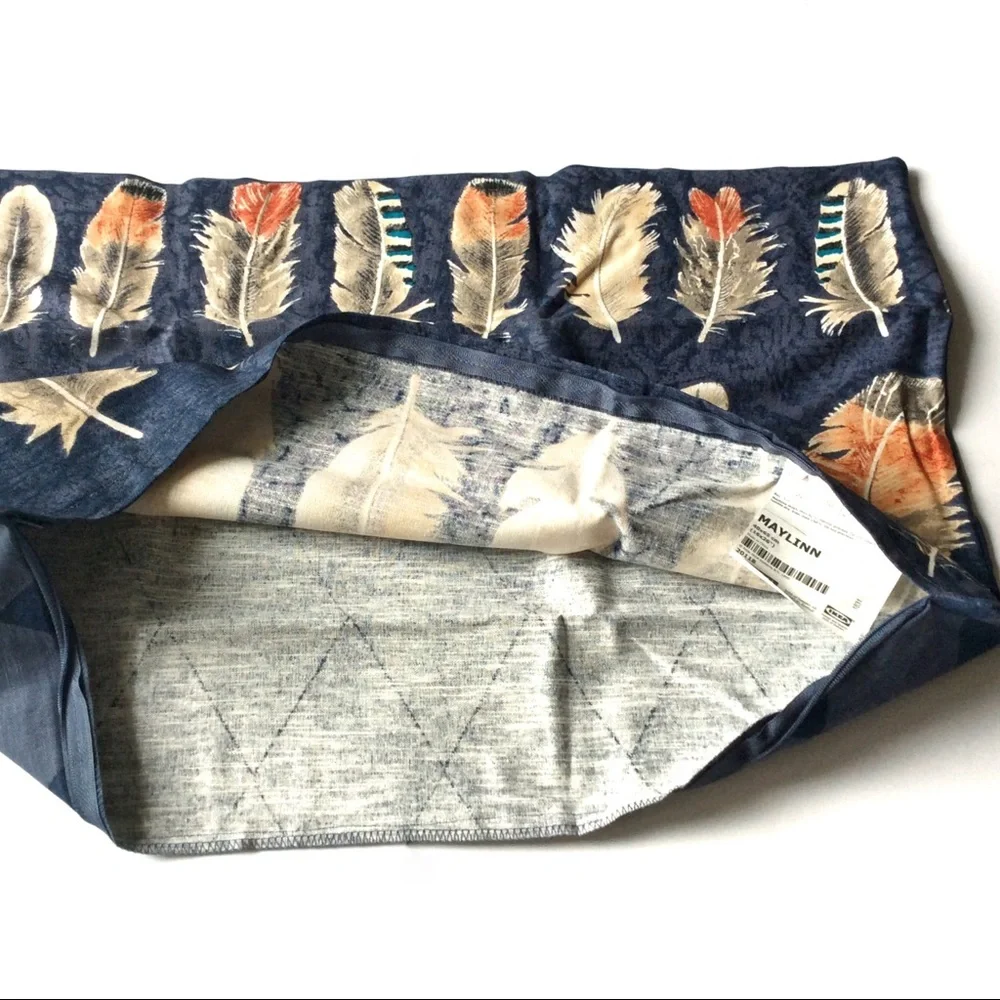 NWT IKEA MAYLINN Feathers Pillow cushion cover 16X26